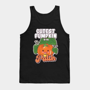 cutest pumpkin in the patch Tank Top